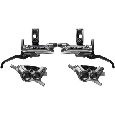 XTR M9220 Enduro Disc Brake Upgrade Kit - Right and Left BL-M9220 Levers, Post Mount, Front and Rear BR-M9220 4-Piston Calipers