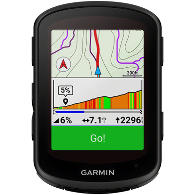 Edge 840 Solar Bike Computer - GPS, Wireless, Black