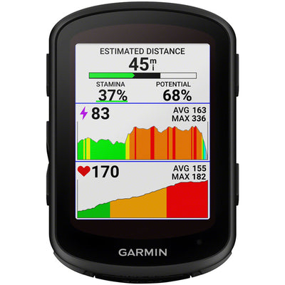 Edge 840 Solar Bike Computer - GPS, Wireless, Black