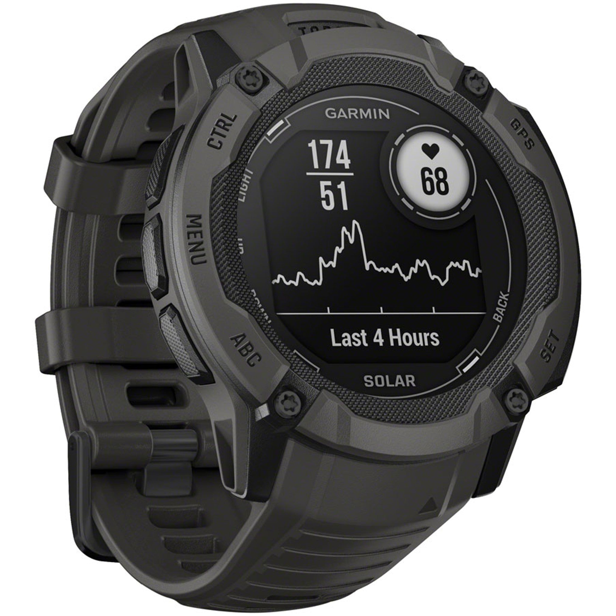 Instinct 2X Solar GPS Smartwatch - 50mm, Graphite