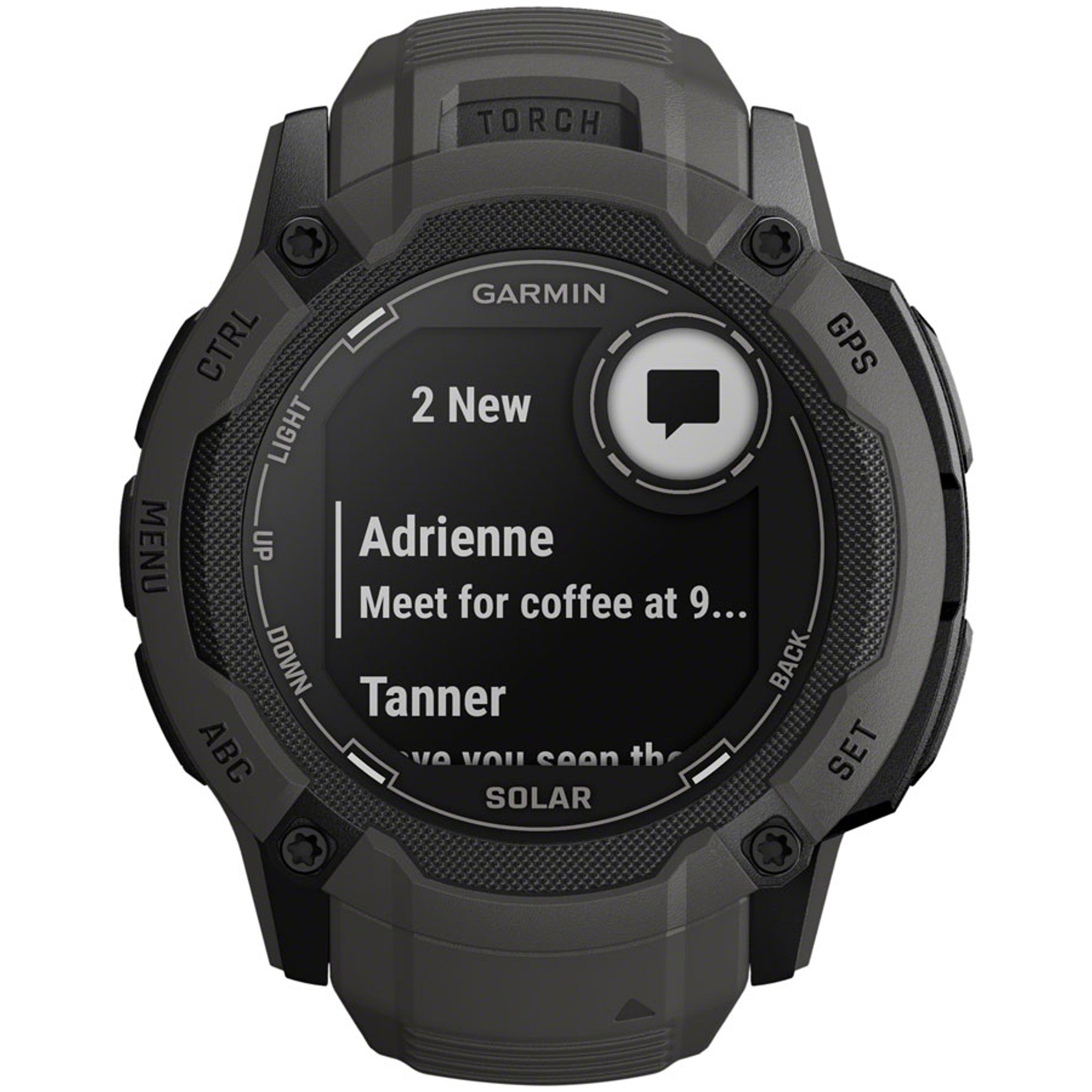 Instinct 2X Solar GPS Smartwatch - 50mm, Graphite